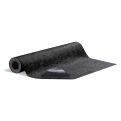 PIG GRP36207-BK Absorbent Roll,Black,25 ft. L,36″ W 452L12