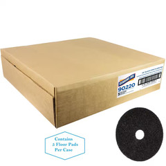 20 In. Dia. Black Stripping Floor Pad (5 per Carton)