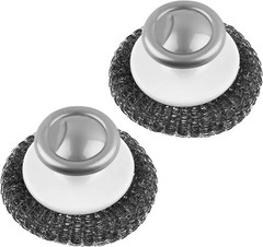 2 Pa Stainl Steel Wool Scrubber, Scrubbing Scouring Pad, Steel Wool