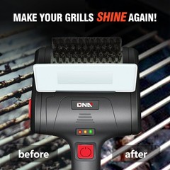Cordless Electric Grill Cleaning Brush, 8V Rechargeable with Type-C