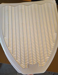 Urinal Mats (3 Gray) And Commode Mats (6 Black) New