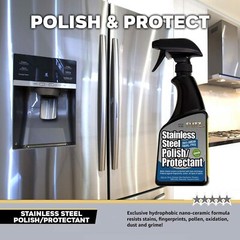 FLITZ Stainless Steel Polish & Protectant 16oz/473ml Spray Bottle (SEE VIDEO)
