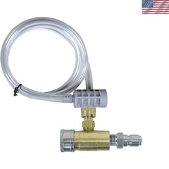 3.5 GPM Chemical Injector with Adjustable Metering Valve for Pressure Washers