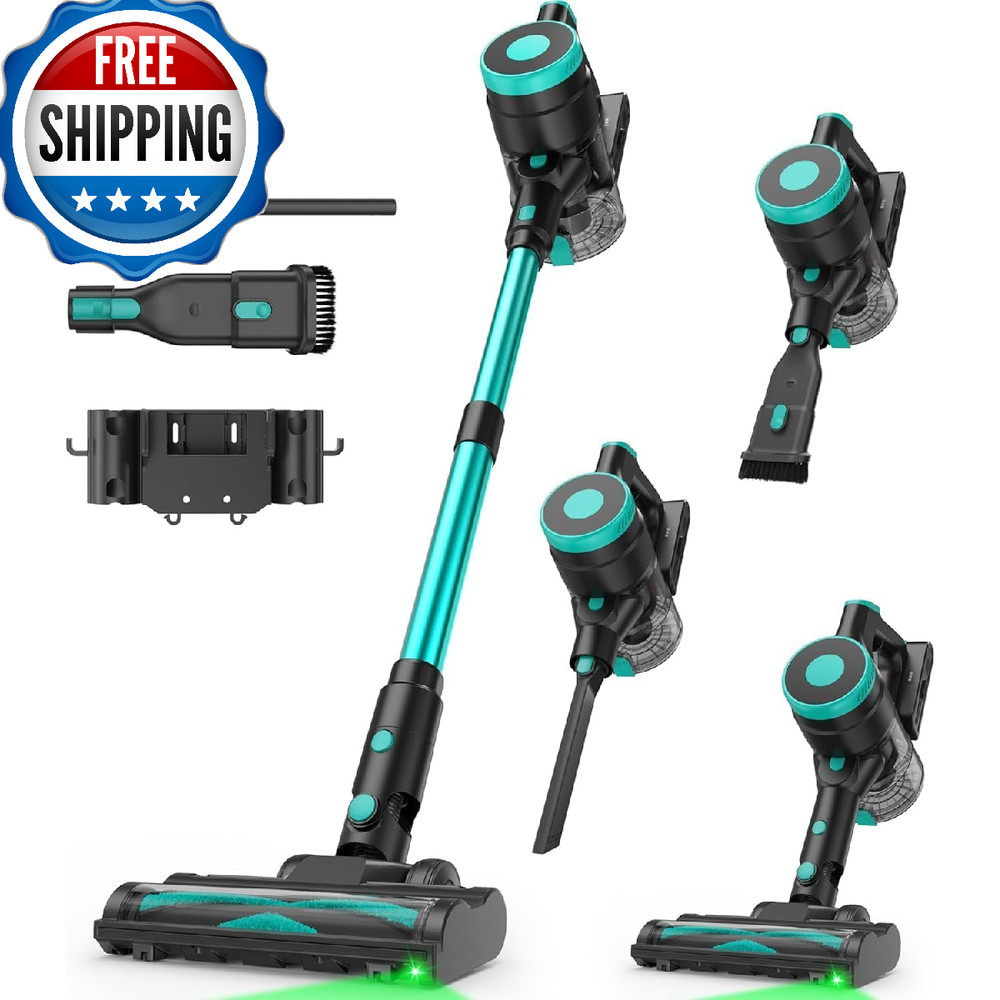 Zefiro 450W Cordless Vacuum Cleaner45Mins Runtime Vacuum Cleaners For Home