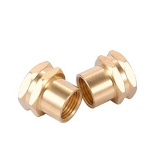 Brass Pipe to Garden Hose Fitting 3/4GHT female 1/2 NPT female,