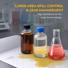Spill Ready Oil Absorbent Pads Roll 30″ x 300′ -Heavyweight Absorbs Upto 80 gal.