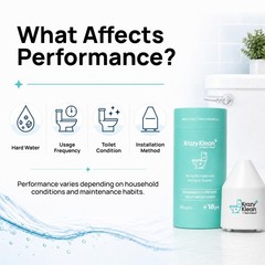 Krazy Klean Automatic Toilet Cleaner – Continuous 4.25 Ounce (Pack of 1)