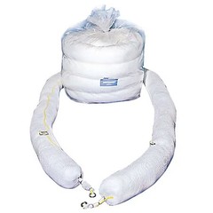 Brady-Sorbent Boom, 65 gal, 8 in x 10 ft, Oil, Blue, 4 PK|122949