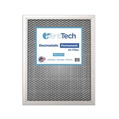 14x14x1 Washable Electrostatic Air Filter. Reusable HVAC & Furnace Air Filter