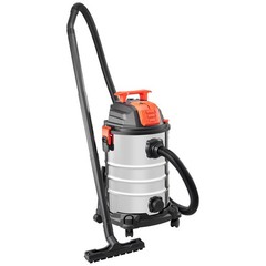 8 Gallon Wet Dry Vacuum, 6 Peak HP, Self – Cleaning Dual – Filter, Metal Tank