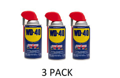 3 PACK Multi Purpose Original WD-40 Formula 8oz Lubricant Spray w/. Smart Straw