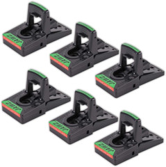 JT Eaton 409 Jawz Indoor Plastic Mouse Trap for Solid or Liquid Bait, Instant Ki