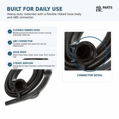 All Parts Etc. 6 Ft Replacement Vacuum Hose For Kirby G Series G3 G4 G5 G6