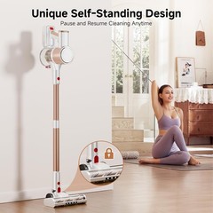 Honki Cordless Vacuum Cleaner 500W/40Kpa Vacuum Cleaners For Home Stick Vacuum