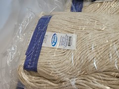 4 Pack Skyline Cedar Commercial #40 Extra Heavy Looped-End Mop Head – 97415-RD-N