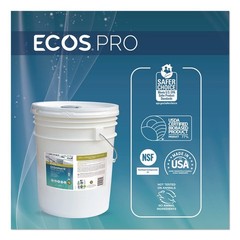 ECOS PRO PL972105 5 gal. Dishmate Manual Liquid Detergent – Free and Clear New