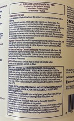 Diversey Oxivir TB 160 6×7” Wipes Hospital Disinfectant Antibacterial Fungicidal