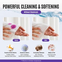 Color Catcher Fabric Softener Laundry Detergent Sheets 25 Count (Pack of 1)