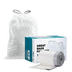 Plasticplace Simplehuman Compatible Trash Bags Bundle (100 Count)