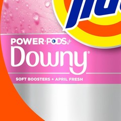Tide Power PODs + Downy Laundry Detergent Pods, 45 45 Count (Pack of 1)