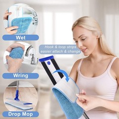 18″ Professional Microfiber Mop Floor Cleaning mop, Mop, Color