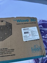(5) The Wave 3D Air Freshener & Urinal Deodorizer Purple Fresh Products