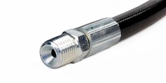 Schieffer 4400 PSI 1/4″ x 150′ Thermoplastic Sewer Jetter Hose MPT Solid Swivel