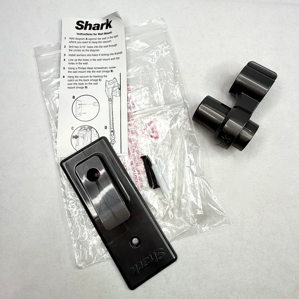 Shark HV300/HV320 Wall Hanging Plate & Tool Clip