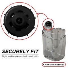 Replacement Clean Tank Cap for Little Green Cordless Portable Carpet Cleaner …