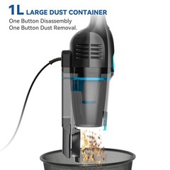 Vazone R6X Corded Stick Vacuum Cleaners For Home 20Kpa Powerful Suction Stick