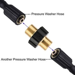 Pressure Washer Adapter Set, M22 to 3/8 Inch Adaptador para hidrolavadora