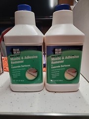 2pk- Franmar BLUE BEAR 500MR, Bean-E-Doo, Mastic Remover for Concrete, 1 Quart