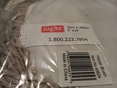 Pack Harper 24 in. x 5 in. 98991 40624 Dust Mop Head New – (WP19)