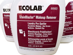6 Pack ECOLAB 6101072 StainBlaster Makeup Remover Laundry Pre-Spotter 22oz Each