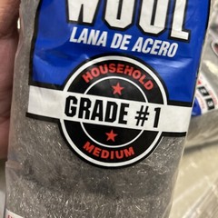 2 Rhodes American 10121111 1 Grade Medium Steel Wool Pad 8-3/4 L in. (Pack of 6)