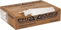 PRO-SOURCE 30 Gal 0.6 mil Household/Office Trash Bag 30″ Wide x 36″ High, Clear