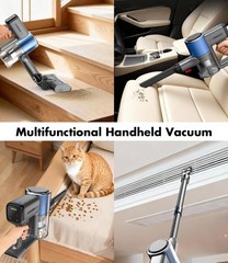 Omeser Cordless Vacuum Cleaner 580W/50Kpa/50Mins Stick Vacuum For Home Led