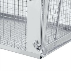 THE PERFECT PART USA Mouse Trap Rat Rodent Live Catch Cage, Gray