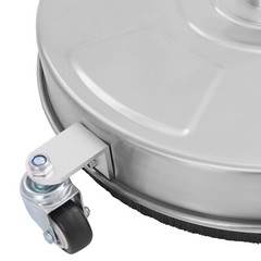 2-Nozzles Round Stainless Steel Surface Cleaner Surface Cleaning Machine 5000PSI
