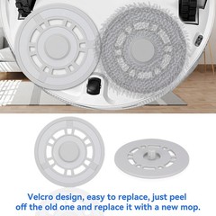 Mop Pad Plate Accessories for Dreame L10S Ultra / L10s L10 – 2 Pack