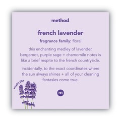 Method 00031 12 oz. Gel Hand Wash – French Lavender Scent New