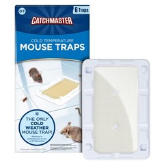 Catchmaster-6 Freeze Resistant Mouse & Insect Glue 6-Pack Cold Weather, White
