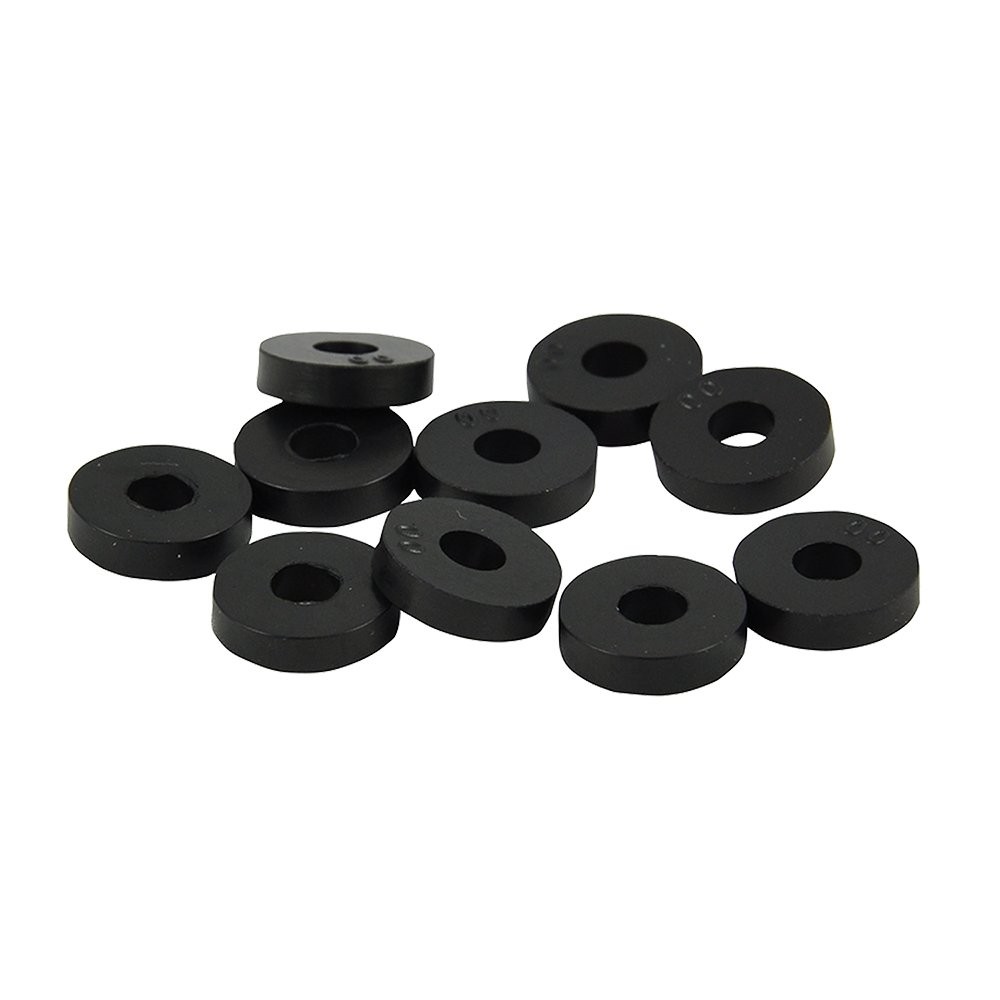 Danco 88569 Rubber Flat Washer, 1/2-Inch, 10-Pack, Carded , Black 0.5″,