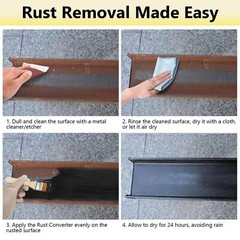 Rust Converter & Metal Primer 35 Floz – Heat Resistant Rust Preventative