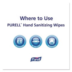 Purell 90261M Cottony Soft Wrapped Sanitizing Hand Wipes – WHT(1000/Carton) New