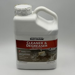 Rust-Oleum 301243 1 Gallon Cleaner & Degreaser for Concrete Oil Grease Stain