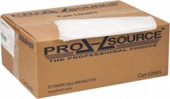 PRO-SOURCE 60 Gal 0.67 mil Household/Office Trash Bag 38″ Wide x 60″ High, Clear
