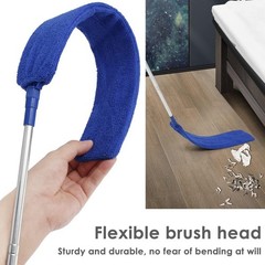 Retractable Gap Dust Cleaner Brush with Long Handle (30 to 100 43*5*3, Blue