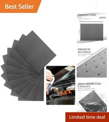 Reusable Oil Absorbent Pads – 12.99×10.15 Inches, Ideal for Coolants and Oils