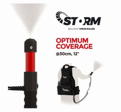$380 MotorScrubber STORM Cordless Backpack Ballistic Disinfectant Spray Mister